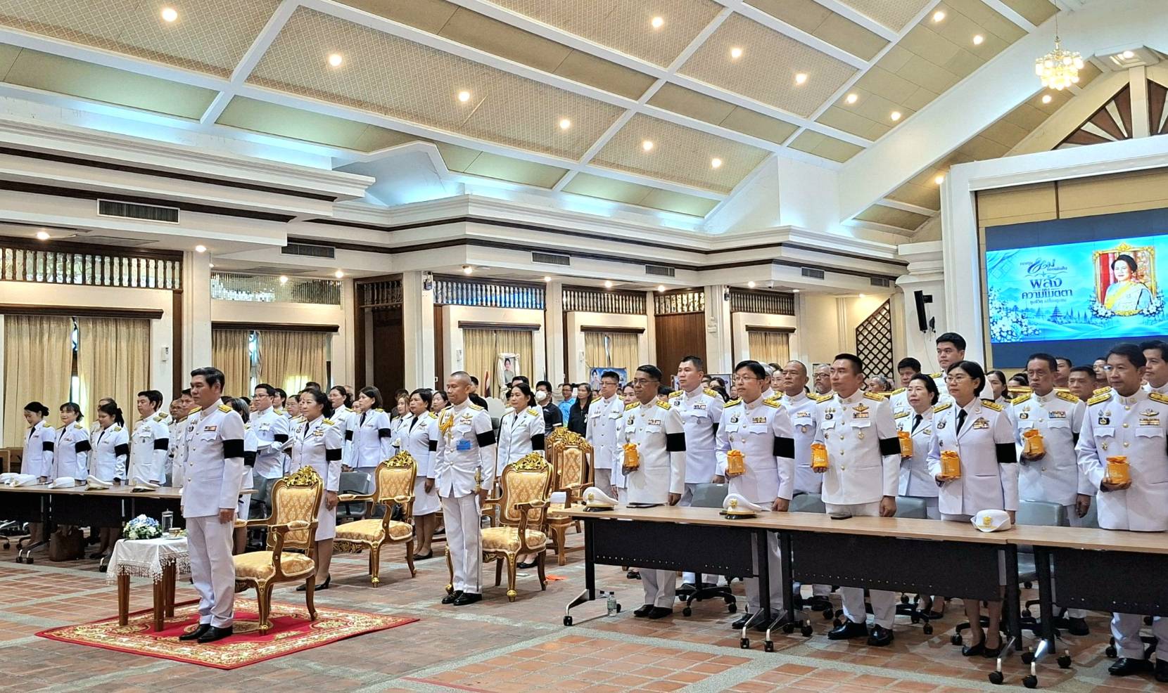 พช.สันทราย เข้าร่วมพิธีมอบเงินพระราชทานขวัญถุงกองทุนแม่ของแผ่นดิน ประจำปี 2569